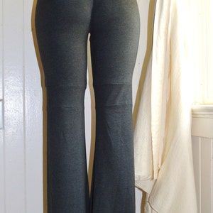 Yoga Pants,fold over waist,womens pants,sexy pants,sexy yoga pants,leggings,organic clothing