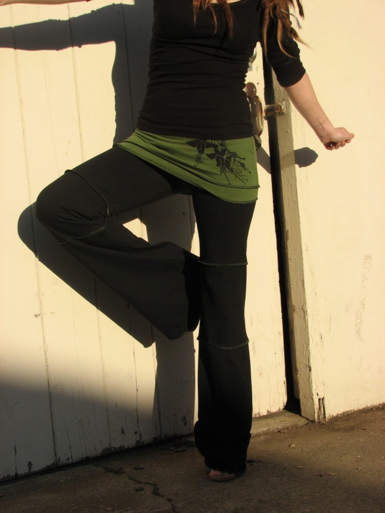 Herban Devi Women Yoga Pant, Custom Clothing, Organic Handmade Pants