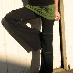 Loose Fit Yoga Pants-yoga Cargo Pants-gifts for Her-wide Leg-fold Over Waist  Pants-pilates-perfect Dance Pants-comforable Yoga Pants-aurora -  Canada