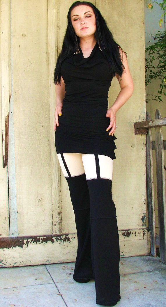 Faux Garter Devi Pants,sexy Pants,ruffle Skirt,garter Belt,lingerie,sexy  Clothing,burlesque,belly Dance Clothe,hula Hoop,organic,plus Size - Etsy
