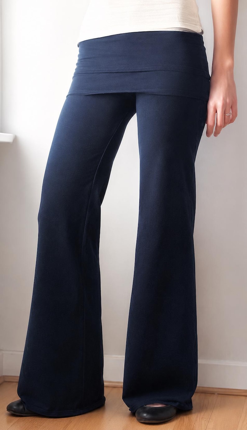 Herban Devi Frauen Yoga Hose , massgeschneiderte Kleidung, Yogahose aus Bio-Baumwolle für kleine und große Größen Bild 1