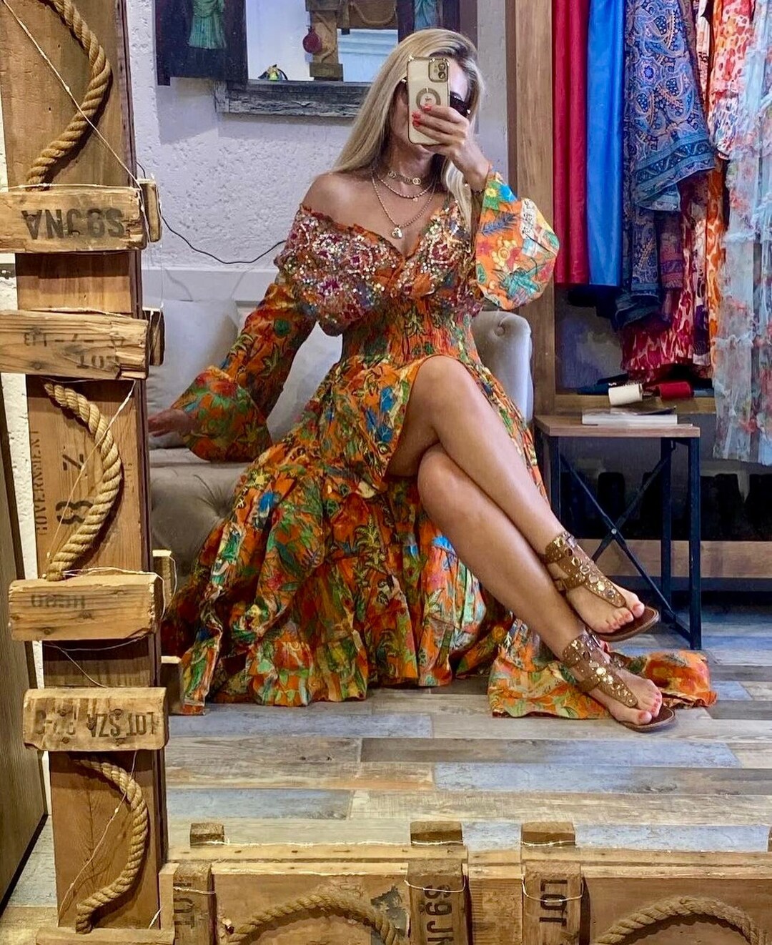FRIDA DRESS-WALLFLOWER
