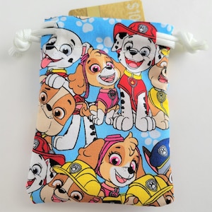 Gift Card Bag Made With Licensed Paw Patrol Fabric Birthday