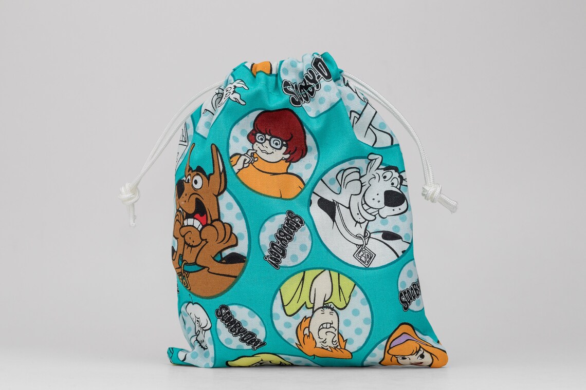 Party Bags Made From Scooby Doo Fabric Birthday Party | Etsy