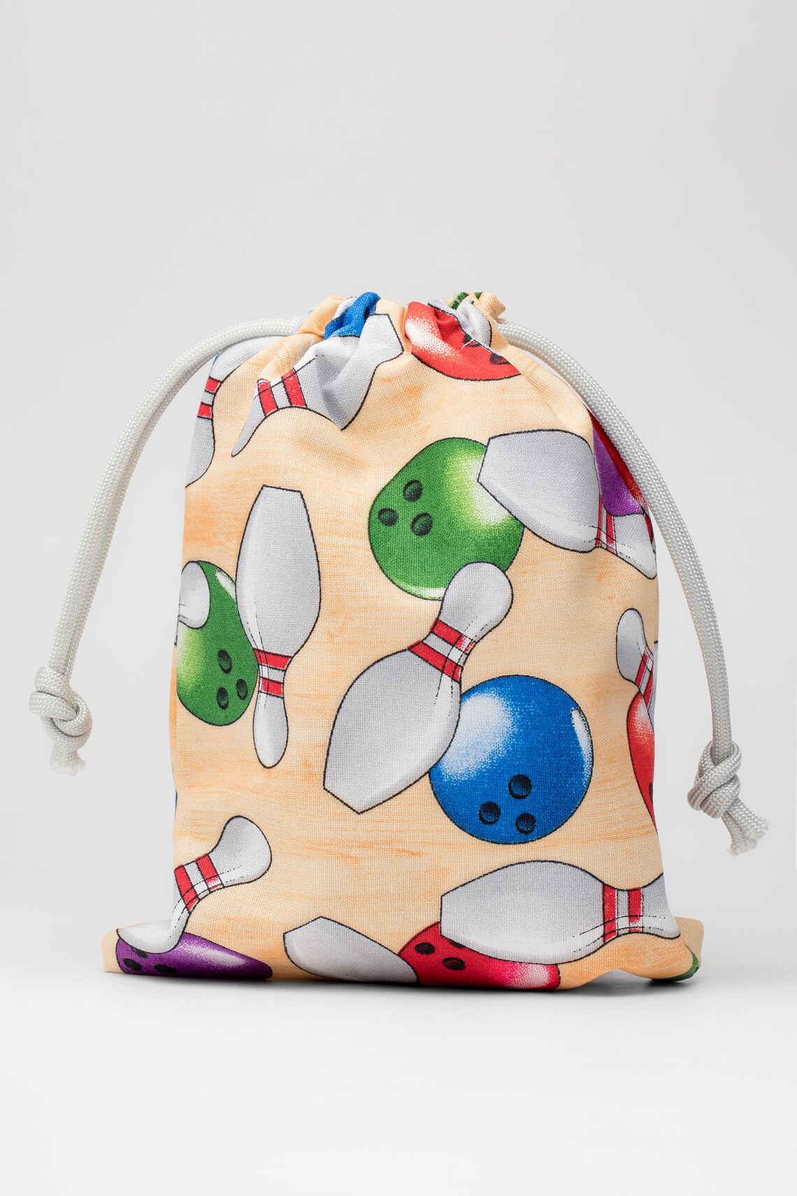 Bowling Birthday Party Party Bags Favor Bags Fabric Bags Etsy