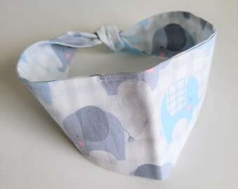 Elephant Fabric Bandana