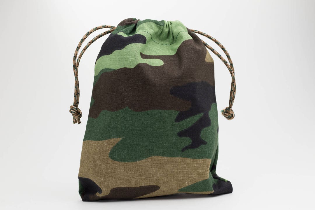 Camo Party Bags Birthday Party Drawstring Bags Party Bags Etsy