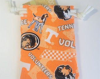 Gift Card Bag Made With Licensed University of Tennessee Fabric, 3x4