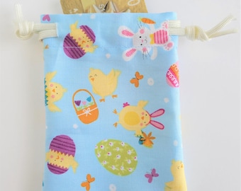 Easter Fabric Gift Card Bags, 3x4