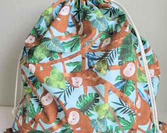 Sloth Fabric Gift Bag