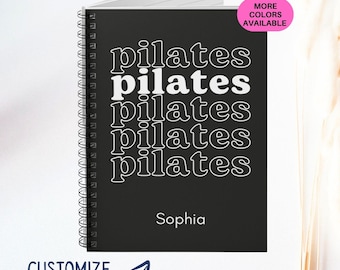 Personalized Pilates Instructor Notebook: Softcover Journal