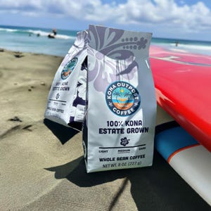 100% Kona Coffee - Whole Bean - Dark Roast