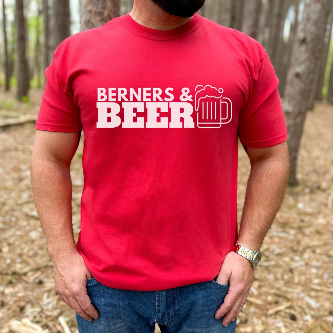 Berners and Beer Shirt, Bernese Mountain Dog Mom, Bernese Mountain Dog