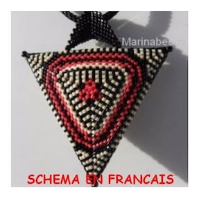 MUSTER Puffy Dreieck Anhänger en Francais