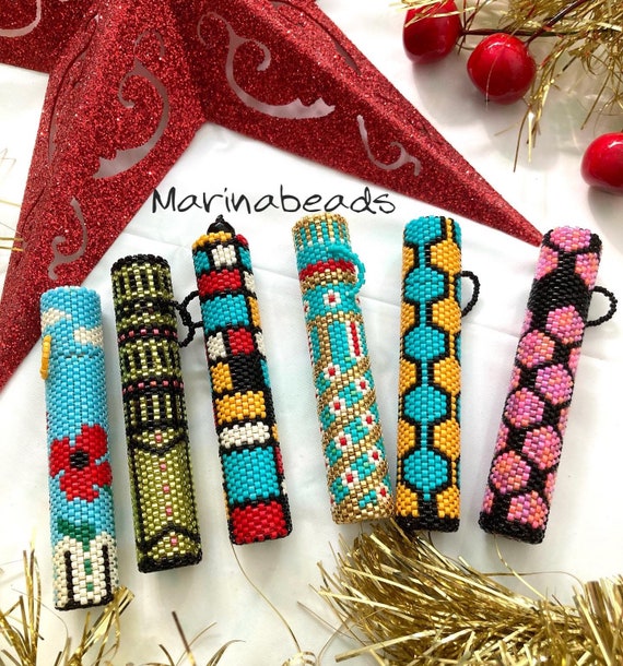 Beaded Needle case