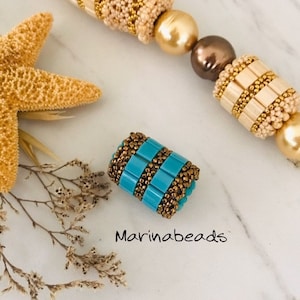 Tutorial Berlingot Beaded bead