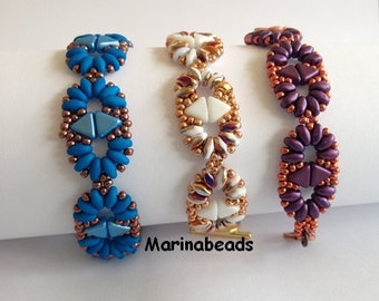 TUTORIAL &quot;Duo Kheops&quot; bracelet