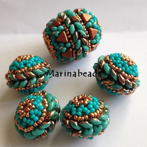 TUTORIEL Perle Superduo .Set pour faire 3 perles