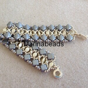 TUTORIAL Pinch pearl bracelet image 2