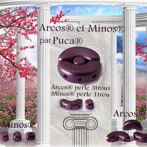 Arcos®par Puca® Metallic Matt Turquoise 50 pieces image 4