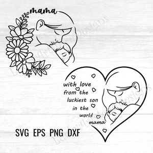 Mama SVG PNG, mother and baby flowers, Mom And Baby Svg, Mom Svg, Mother Svg, Mother and Baby Svg, Mom Holding Baby Svg,Newborn svg