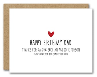 father birthday card etsy