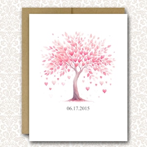 Personalized Anniversary Card | Personalized Anniversary Date Card | Personalized Wedding Card | Wedding Card | Anniversary Card | Love Card