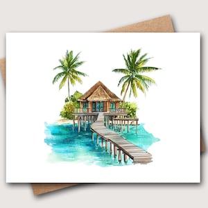 Summer Note Cards | Beach Notecards | Beach Note Cards | Summer Notecards | Nature Stationery | Nature Stationary | Watercolor Cards