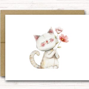 Cat Note Cards | Cat Thank You Cards | Cat Lover Note Cards | Cat Stationery | Cat Stationary | Cat Lover Gift | Funny Cat Cards