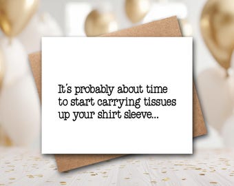 Sarcastic Birthday Cards | Funny Getting Older Card | Funny 60th Birthday | Funny 70th Birthday | Funny Birthday Cards | Rude Birthday Cards