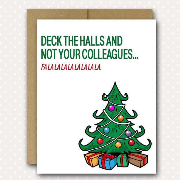 Funny printable christmas cards