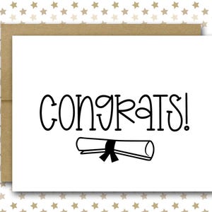 Class Of 2025 Card | Graduation Card | Congratulations Card | Graduate Card | Grad Cap Card | College Grad | High School Grad | Congrats