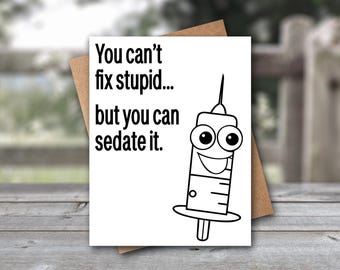 Funny Nurse Graduation Card | RN Card | Nurse Card | Funny Nurse Card | She Believed She Could | Funny Medical Card | Class Of 2026