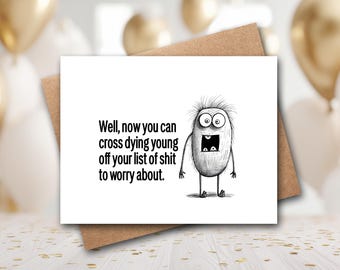 Funny 50th Birthday Card | 50th Birthday Card | 1976 Card | 60th Birthday Card | Funny Getting Older Card | Funny 50th Birthday Gift