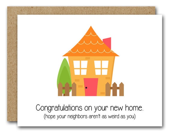 funny new home card instant download new house card new etsy new house download