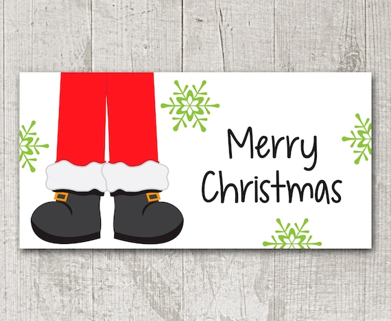 PRINTABLE Xmas Deal with Bag Topper - Santa - Santa Claus - Printable image regarding Santa Claus Printable named PRINTABLE Xmas Handle Bag Topper - Santa - Santa Claus - Printable