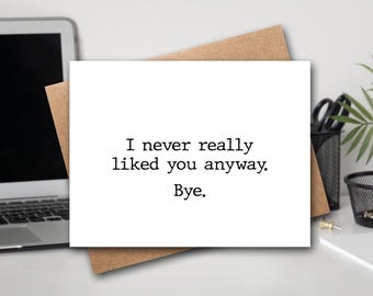Sarcastic Retirement Card | Retirement Card | Sarcastic Retirement Card | Coworker Leaving Card | Funny Bird Card | Funny Coworker Card