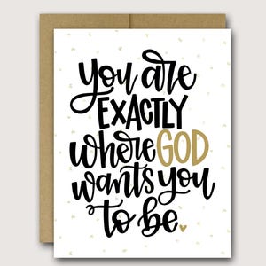 Encouragement Card For Friend | Inspirational Quote Card | Inspirational Card | Positive Quotes Card | You Are Amazing Card | God Card