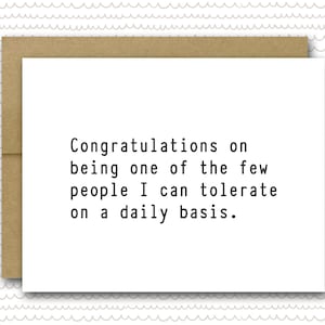 Funny Friendship Card | Card For Friend | Funny Friend Card | Funny Thank You Card | Thank You Card | Miss You Card | Thinking Of You | WTF