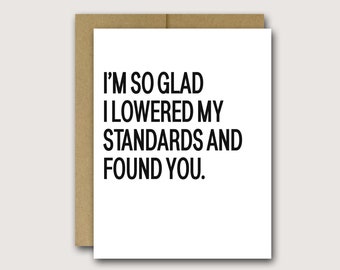 Funny Anniversary Card |  Anniversary Card | Romantic Card | Printable Funny Card | Funny Romantic Card |  Card