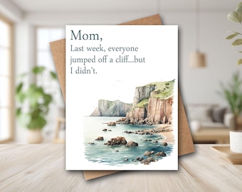 Funny Mother's Day Card | Mother's Day Card | Happy Mother's Day Card | Funny Card For Mom | Mothers Day Card | Funny Mother's Day Gift