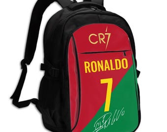 Ronaldo Large Capacity Oxford Travel Laptop Backpack with USB