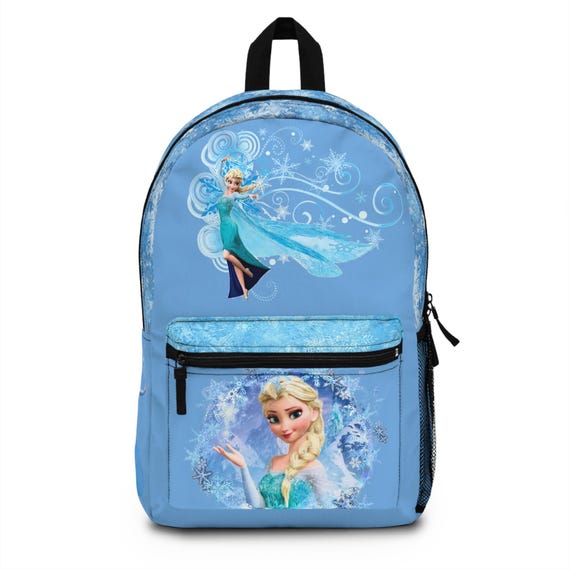 Elsa Frozen Backpack Disney Princess Bag Kids School Backpack Girls Travel Bag Anna and Elsa Backpack Etsy