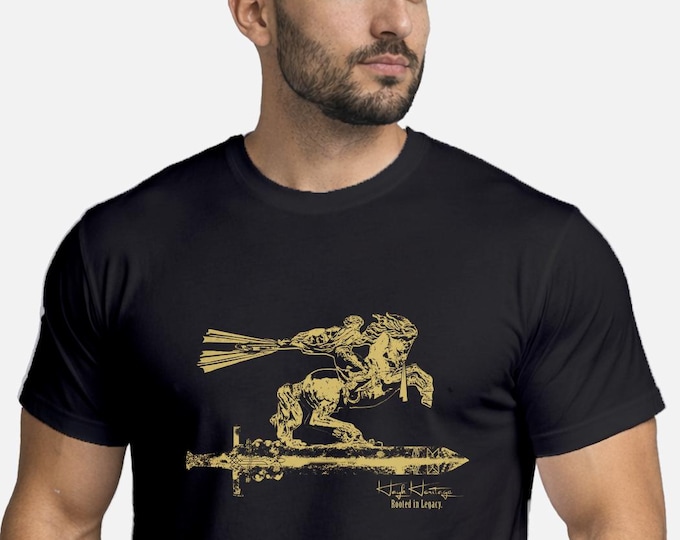Featured listing image: Sasuntsi Davit Warrior T-Shirt, Armenian Hero Premium Shirt