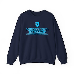 Jefferson Health Torresdale Sweatshirt - Embroidered Medical Apparel