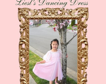 Liesl's Dancing Dress Pattern in Children's Sizes ~ Sound of Music Costume (Paper Pattern)