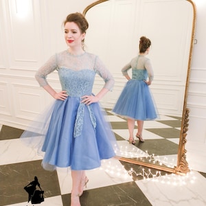 The 1950s Sisters Dress Pattern - White Christmas Costume Sewing Pattern ~ Vintage Dress Digital Download