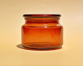 Frascos de vela de boticario ámbar vacíos de 10 oz con tapa