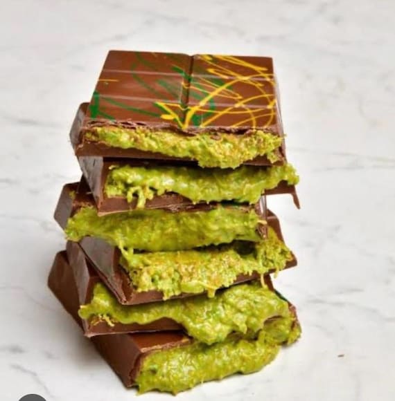 Amazon.com : Dubai Chocolate PREMIUM Kunafa Pistachio Bar