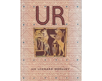 King Penguin Book - UR: The First Phases by Leonard Woolley, 1946 - First Edition - Colour Plates -  Book Gift Idea
